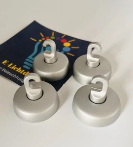 4 X Ikea  NORRSKEN Seilsystem Seilhalterung Wandhaken Zubehör Umlenker‼️ - Bild 1 von 2