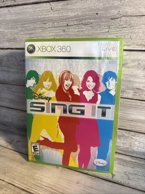 Disney Sing It (Microsoft Xbox 360, 2008) Complete With Manual XBox Sealed Tab - Image 1 of 4