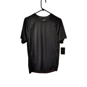 Neu mit Etikett Alive Medium schwarzes sportliches kurzärmliges Herren-T-Shirt - Bild 1 von 8