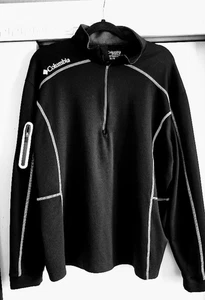 Columbia Women's Pullover Golf Shirt Long Sleeves Ziped Pocket Sleeve SIze XL - Picture 1 of 14