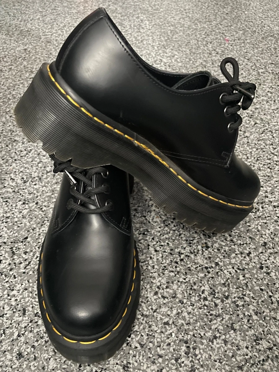 未使用　Dr.Martens　厚底　エナメル　1461 QUAD RETRO Amazon.com: Dr. Martens Unisex Vegan 1461 Quad Platform Oxford