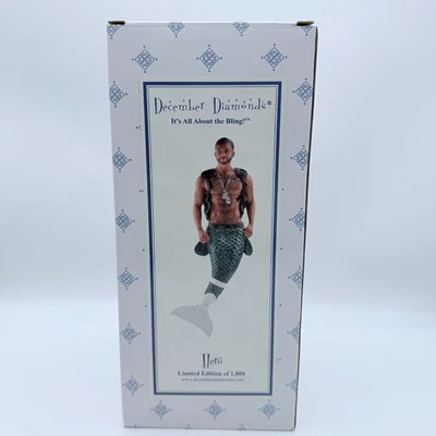 Rare December Diamonds Hero Merman Ornament Limited Edition New in Box - Image 1 of 2