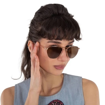 American Optical Brown Pilot Ladies Sunglasses SEBRING 2 55 SEBRING 2 55 - Image 1 of 4