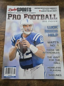 LINDY'S SPORTS NFL Pro Football Preview Issue Season Magazine 2015 - Foto 1 di 4