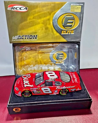 РЕДКАЯ* Dale Earnhardt Jr ELITE NO8 Budweiser 2004 1/24 литая ограниченная серия 1 из 2200 - Изображение 1 из 4