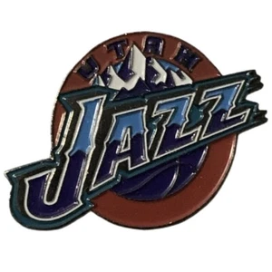 Prendedor de recuerdo vintage con logotipo de jazz de Utah de la NBA - Imagen 1 de 2
