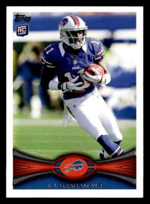 T.J. Graham 2012 Topps Rookie Card #37 Buffalo Bills - Image 1 of 2
