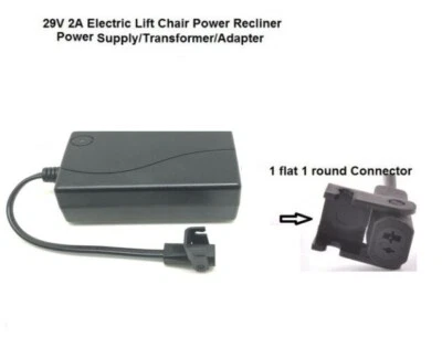 Okin Limoss Replacement Electric Recliner Sofa Power Supply Transformer 29V2A - Image 1 of 4