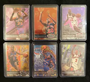 1997-98 Metal Universe New York Knicks Basketball Lot (6 Cards) Ewing, Starks... - Picture 1 of 2
