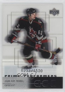 2000-01 Upper Deck Ice /1500 Jean-Guy Trudel #99 Rookie RC
