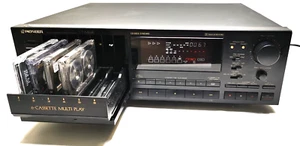 PIONEER CT-M66R Cinta Estéreo 6 Cassette CAMBIADOR * Reparado + 1 Año de Garantía * - Imagen 1 de 12