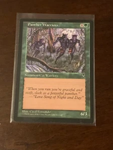 Magic the Gathering Visions Panther Warriors - Picture 1 of 2