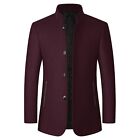 Wool Jacket Man Mens Autumn And Winter Casual Fashion Jacket Woolen Coat Stand