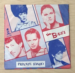 THE B-52’S Private Idaho 7” (1980) Island NETHERLANDS New Wave RARE - Picture 1 of 3