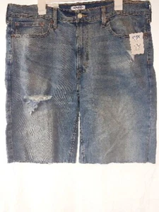 Neu Denizen von Levi's Herren Größe 38 schmal 9" Denim Shorts abgeschnittene Shorts neu mit Etikett - Bild 1 von 4