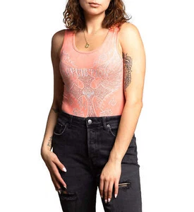 Affliction Women's Bodysuit Margo Wings - Picture 1 of 5