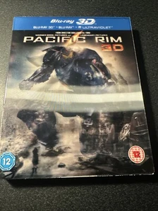 Pacific Rim (Blu-ray 3D, 2013) 3 Disc Set With Lenticular Slipcover - Bild 1 von 2