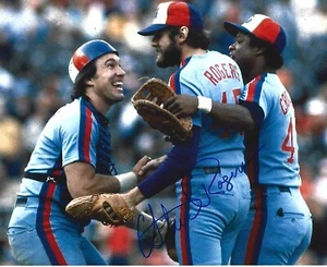 MONTREAL EXPOS LEGEND STEVE ROGERS SIGNED 8X10 5X ALL STAR 1982 ERA CHAMPION - Picture 1 of 1