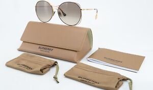 BURBERRY Sonnenbrille Mod. B 3105 1017 13  60-15 145 Big Round Gold Butterfly