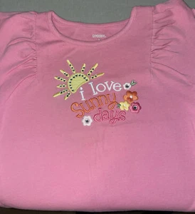 Girls Size 5 Pink Gymboree I Love Sunny Days Shirt - Picture 1 of 6