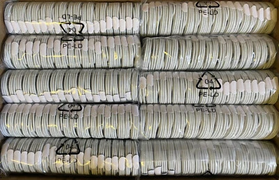 wholesale joblot Bulk trade usb cable chargers leads iphone samsung USB C Type C - Image 1 of 4