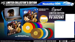 SHENMUE III SIGNED DEFINITIVE VINYL OST Limited Run Edition Forever Physical - Picture 1 of 2