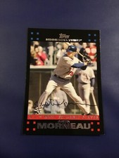 2007 Topps # 323 JUSTIN MORNEAU AL MVP Minnesota Twins Set Break MINT 
