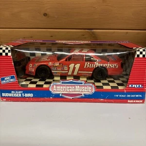 ERTL Autographed American Muscle Budweiser #11 Bill Elliott 1/18 Scale T-BIRD - Picture 1 of 16