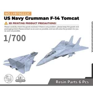 Yao's Studio LYR700222C 1/700 Military Model Kit US Navy Grumman F-14 Tomcat - Picture 1 of 4