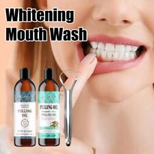 Coconut Oil Pulling Mouthwash with Essential Oils & Vitamin BEST