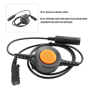 P6600-326 Orange Round PTT IP65 Waterproof pour XPR3300/3500 XIRP6600/P6620 - Zdjęcie 1 z 12