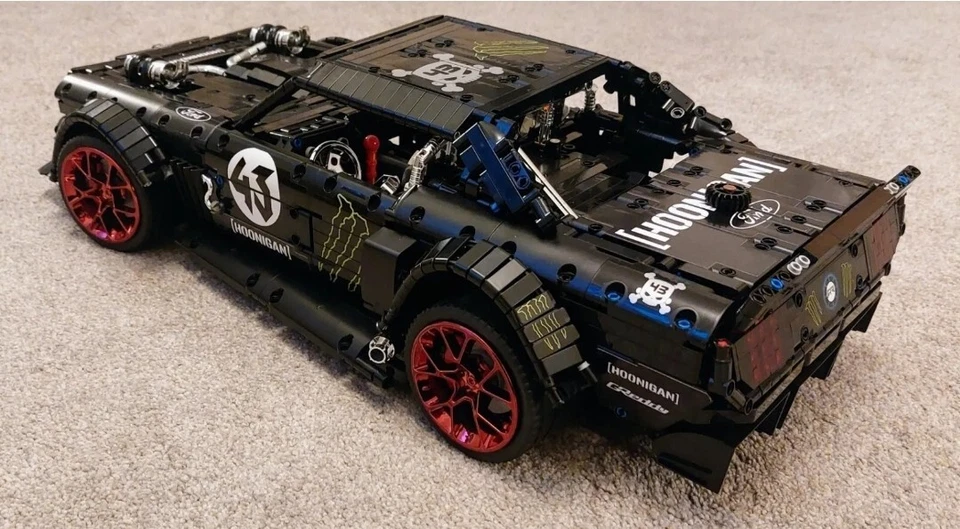LEGO Ken Block Hoonicorn Custom Sticker Set For Mouldking Technic Set - Image 1 of 4