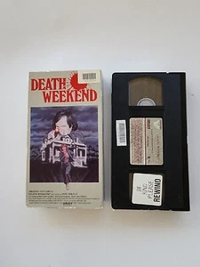 Death Weekend VHS RARE OOP HORROR THRILLER VESTRON BRENDA VACARRO VH89 - Picture 1 of 11