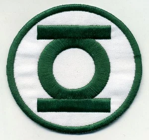 Parche de hierro bordado estilo clásico Green Lantern Corps de 3,5 - Imagen 1 de 3