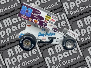 Danny Lasoski 1:18th Beff Packers Sprint Car - Foto 1 di 10