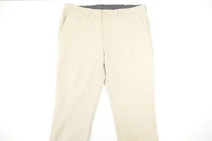 CALVIN KLEIN CK BEIGE KHAKI 40X30 INFINITE FLEX STRETCH CHINO PANTS PREOWNED - Picture 1 of 12