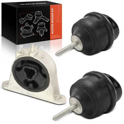 3件装发动机电机支架适用于克莱斯勒Pacifica 07-08 3.8L 4.0L 自然吸气 — 第 1/4 张图片