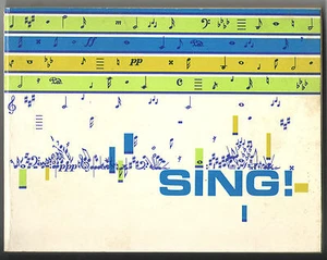 SING ! HYMNAL FOR YOUTH AND ADULTS  A 1969 VINTAGE HYMNAL COND: VERY GOOD - Picture 1 of 2