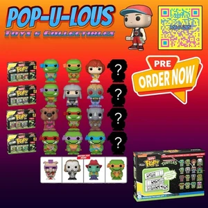 Teenage Mutant Ninja Turtles Comics Bitty Pop! Mini-Figure 4-Pack Set of 4 - Bild 1 von 8