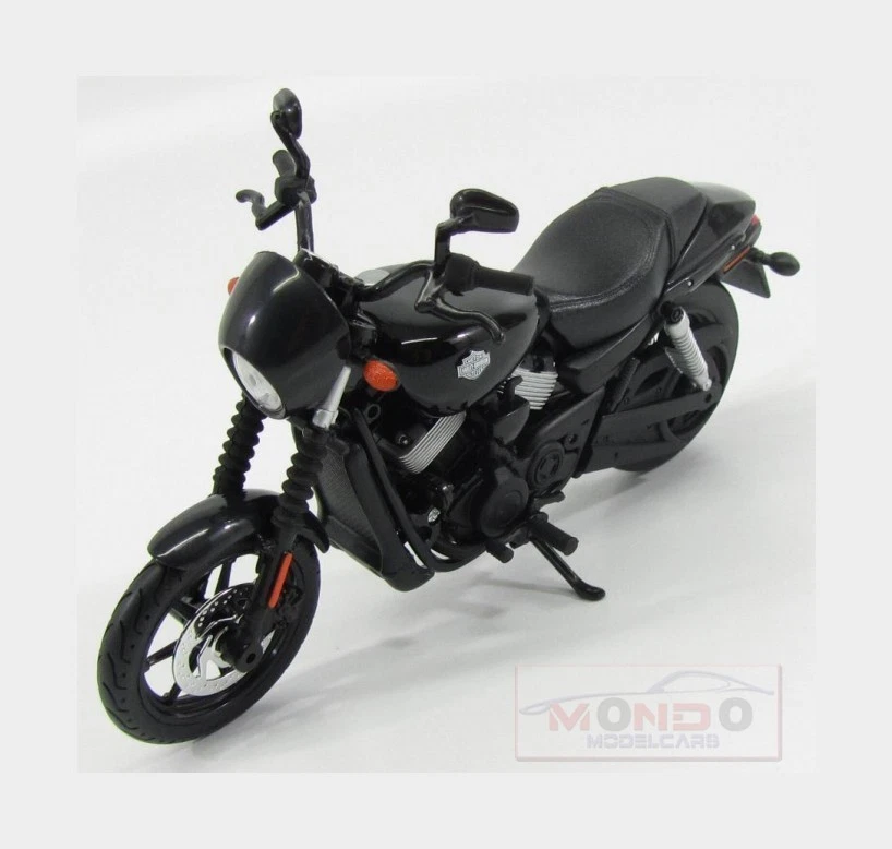 1:12 Maisto Harley Davidson 750 Street 2015 Black MI32333BK Modellino - Immagine 1 di 2