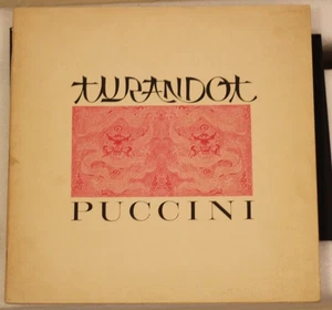 Puccini Turandot book record size 1960 - Picture 1 of 1