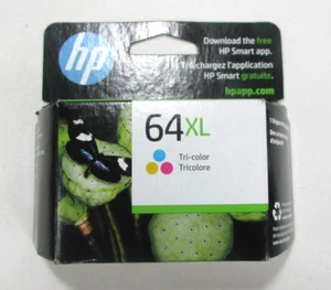 HP 64XL High Yield Tri-Color Original Ink Cartridge N9J92AN 140 Jan 2025 - Picture 1 of 2