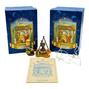 Kathe Wohlfahrt Kindertraum Heilige Familie Figur Bedoinen am Lagerfeuer Set - Bild 1 von 19