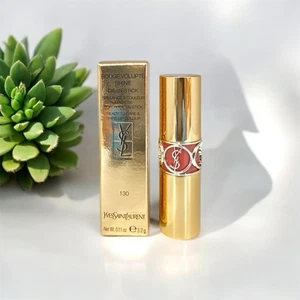 YSL Rouge Volupté Shine 130 Burnt Suede Lippenstift Neu OVP - Bild 1 von 2