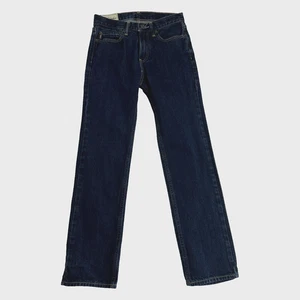 Abercrombie Kids Straight Denim Jeans Size 16 Slim Blue EUC - Picture 1 of 10