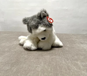 TY Classic Beanie Babies Dakota 10” Husky Dog 1997 Plush Beanbag with TAG - Picture 1 of 17