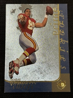 Tarjeta de novato Tony González 1997 Upper Deck UD3 #3 RC Kansas City Chiefs Salón de la fama Foto 1 de 2