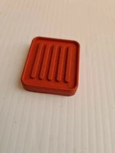 PEDAL RUBBER clutch brake mini rubbers pedals gpr104 red - Picture 1 of 2