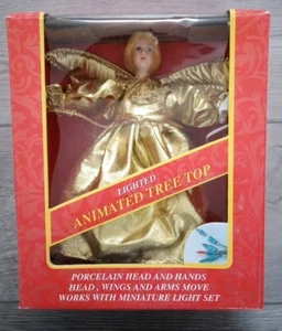 Vintage Eluceo Motion Engel Baumspitze mit Box - Bild 1 von 6