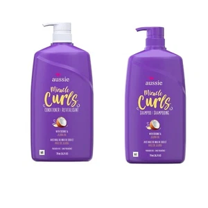 Aussie Miracle Curls Shampoo und Conditioner Doppelpack, 26,2 oz, alle Haartypen - Bild 1 von 9